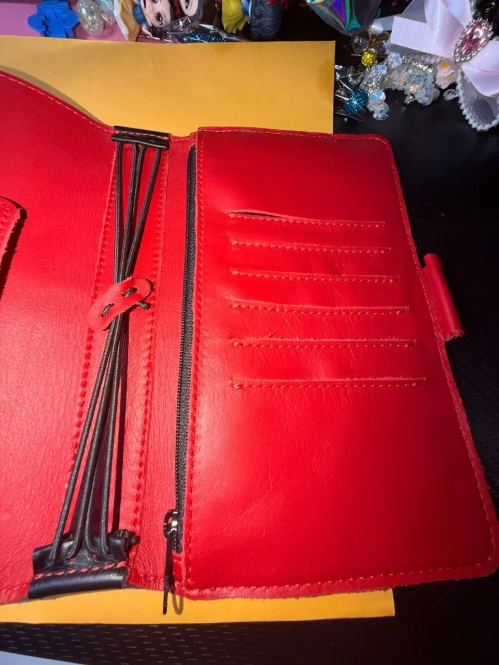 Designs by Planner Perfect Out and Organized Leather Planner Holder